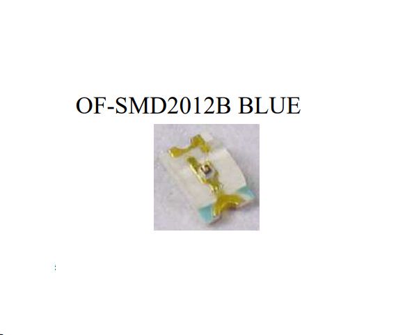 LED SMD 0805 blue 150-200mcd 120° OF-SMD2012B