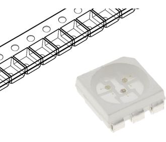 Светодиод SMD 5060 RGB 120° OF-SMD5060RGB