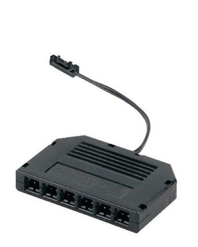LED connection L813 distribution box, 6 x female, 30cm wire with plug OKS-MIN-6P-CZ 5900652140770