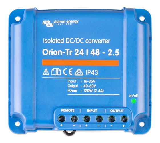 Orion-Tr DC-DC Converters with galvanic isolation Orion-Tr 24/48-2,5A (120W) Isolated DC-DC converter ORI244810110 8719076016755