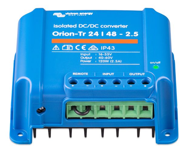 Orion-Tr DC-DC Converters with galvanic isolation Orion-Tr 24/48-2,5A (120W) Isolated DC-DC converter ORI244810110 8719076016755