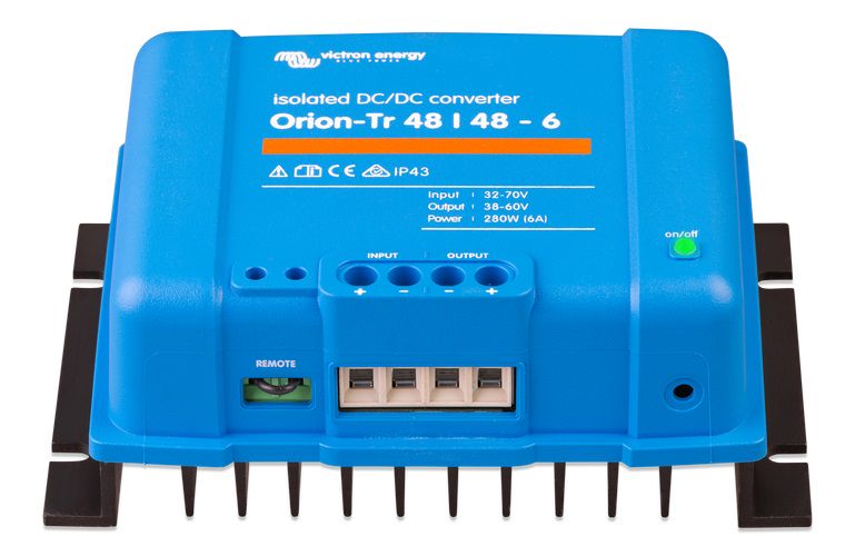 Orion-Tr DC-DC muundurid galvaanilise isolatsiooniga Orion-Tr 48/48-6A (280W) isoleeritud DC-DC muundur ORI484828110 8719076035305