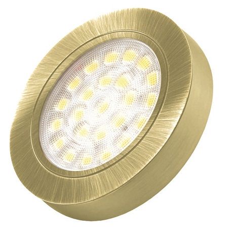OVAL under cabinet LED luminaire 2W, gold, 4000K OVAL-2W-ZL-DY-40K-01 5908293403155