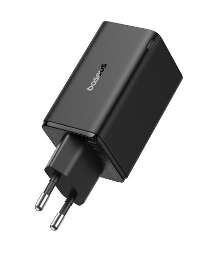 Wall Fast Charger GaN6 Pro 65W 2xUSB-A + 2xUSB-C QC PD with USB-C Cable 1m, Black P10162701113-00 6932172644444