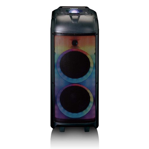 PA with full front LED lighting and disco ball PA-260BK 8711902066514