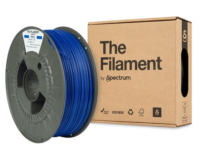 Filament PET-G performance sinine 1kg The Filament by Spectrum PETG-pBLUE-1-TF 5905991405238