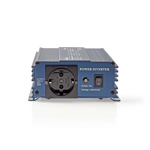 Power Inverter Pure Sine Wave | Input voltage: 12 V DC | Device power output connection(s): Type F (CEE 7/3) | 230 V AC 50 Hz | 300 W | Peak power output: 500 W | Screw Terminal | Pure Sine Wave | Fuse | Blue PIPS30012 5412810300679