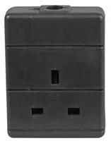 SOCKET, TRAILING, 1WAY, BLACK ASO-001 BLACK