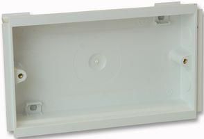 MOUNTING BOX, 2GANG, 25MM DEEP, WHITE VTS/7025 WHI