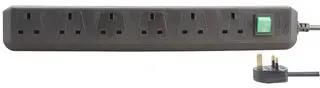 POWER OUTLET STRIP, 6 OUTLET, 1.5M, 240V 1159503