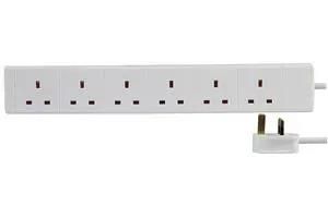 POWER OUTLET STRIP, 6 OUTLET, 5M, 250V PEL00513