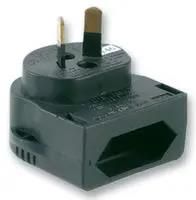 PLUG, EURO CEE7-AUSTRALIA, BLACK CP3B