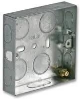 METAL BACKBOX 1 GANG 16MM PELB0070