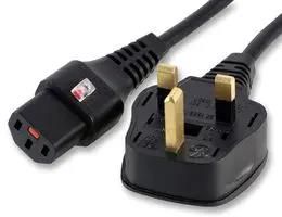 MAINS LEAD LOCKING IEC SOCKET (C13) 2M PC720
