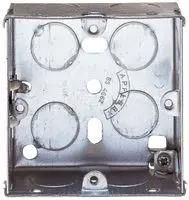 1 GANG METAL BACK BOX (35MM) SF615