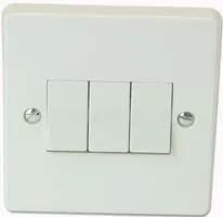 3G2W PLATE SWITCH 10A 4173