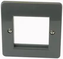 FRONT PLATE, 1GANG, 1/2 MODULE K182GRA