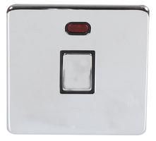 SWITCH 20A DP POLISHED CHROME PC1820N