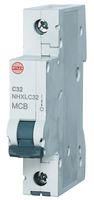 32A SINGLE POLE C CURVE MCB NHXLC32