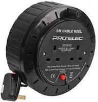 EXTENSION REEL 2 WAY 10A 5M PEL01276