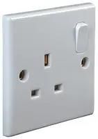 SWITCHED SOCKET SINGLE CURVE PEL01393