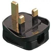 PLUGTOP 13A QUICKFIT BLACK BOX OF 20 PELB0022