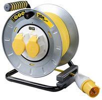 2 SKT 30M 16A 110V CABLE REEL + CUT OUT OTMU30162LV-PX