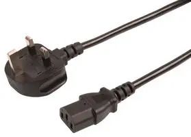 LEAD UK PLUG TO IEC C13 10A BLK 5M PELB2147.