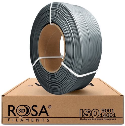 Filament PLA hall 1.75mm 1kg täitevorm Rosa3D PLA-GRAY-175-1R-ROS 5907753132444