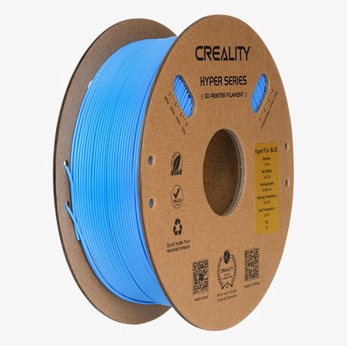 Filament PLA Hyper blue 1.75mm 1kg CREALITY PLA-HYP-BLUE-1-CRE 6971636405573