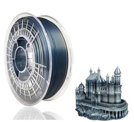 Филамент PLA многоцветный шелк Луна 1,75 мм 0,8 кг Rosa3D PLA-RAIN-MOON-175-08 5907753132345