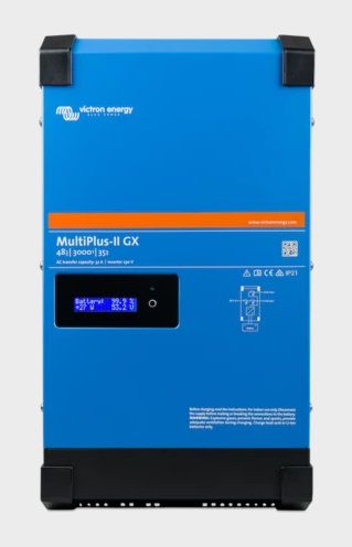 Инвертор - зарядное устройство MultiPlus-II 48/3000/35-32 230V GX, с синусоидальной волной, Victron Energy PMP482306000 8719076046448