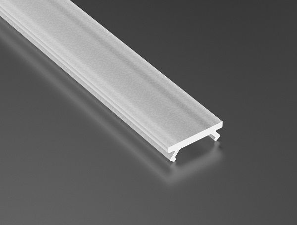 LED profiili kate PMMA, LUMINES SLIM X, 2.02m, matt (saatmine ainult kulleriga) PROF-SLIM-FROS2 5901854773797