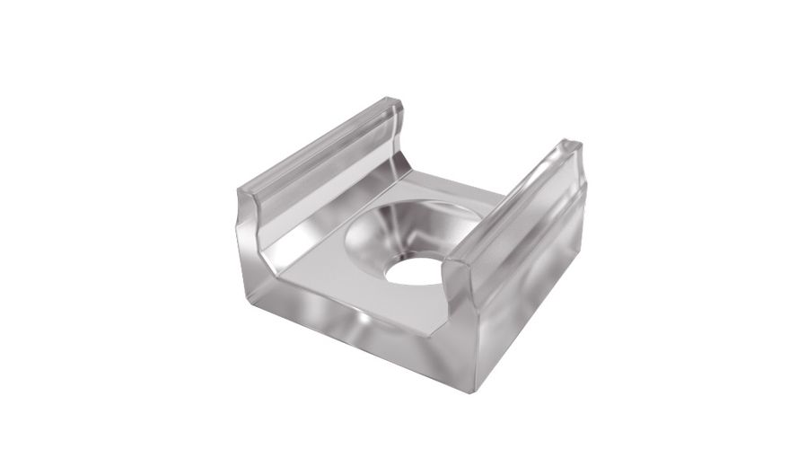 LED profiilihoidja LUMINES, tüüp X, läbipaistev, 13-0073-00 PROF-X-HOLDER-T 5901854778310