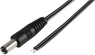 LEAD, DC POWER, 2.5MM PLG - BARE END, 5M PPW00023