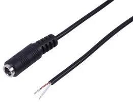 LEAD 2.5MM DC SKT TO BARE END 3M PELB2057