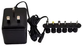 POWER SUPPLY, AC/AC, 18W, 24V, 0.5A, UK 77DB-12-24M