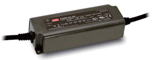 LED Impulsstoiteplokk 40,32W, 48V, 0.84A, PFC, IP67, MEAN WELL PWM-40-48
