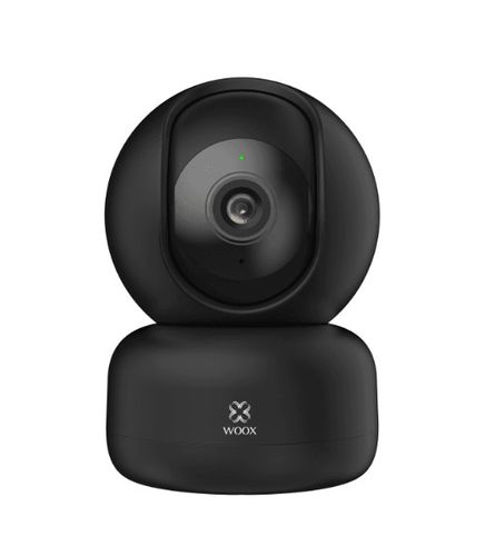 Siseruumide Full HD nutikas PTZ 360° kaamera, 1080P, 5V DC, kahesuunaline heli, must, WOOX R4040-BLACK 8435606726931