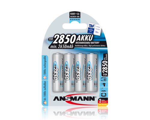 Аккумуляторная батарея R6 (AA) 1.2V 2850mAh Ni-Mh ANSMANN R6/2850/ANS-BL4 4013674352128