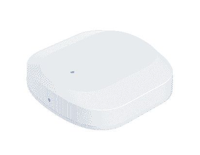 Nutikas ZigBee siseruumide juhtmevaba niiskus- ja temperatuuriandur, CR2032, valge, WOOX R7048 8435606701266