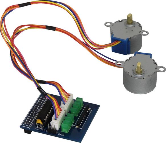 Joy-iT Motor control with 2 step motors for Raspberry Pi RB-Moto2 4250236810195