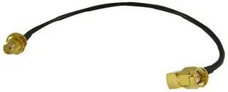 RF CABLE, SMA M R/A - SMA F, 200MM RG174 CBA-SMAMR-SMAF