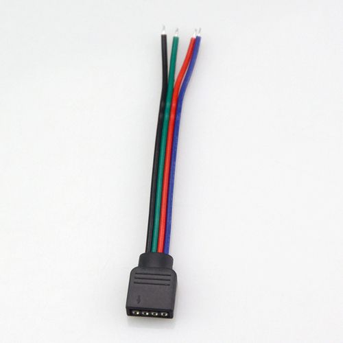 RGB LED riba ühendusjuhe; PIN pesaga RGB-LED-PIN