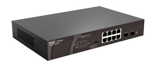 10-port switch Ruijie RG-ES110GDS-P (PoE, Unmanaged) RUIJIERGES110GDSP