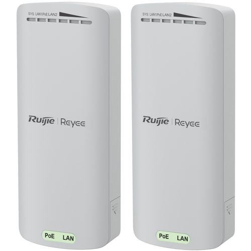 Wireless Bridge transmission device Ruijie RG-EST100-E  (2.4 GHz, Dual-stream 500m, 2 pcs.) RUIJIERGEST100E