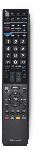 Remote Control SHARP Universal RM-L1026+ LCD/LED+3D RM-L1026+ 6974086690933