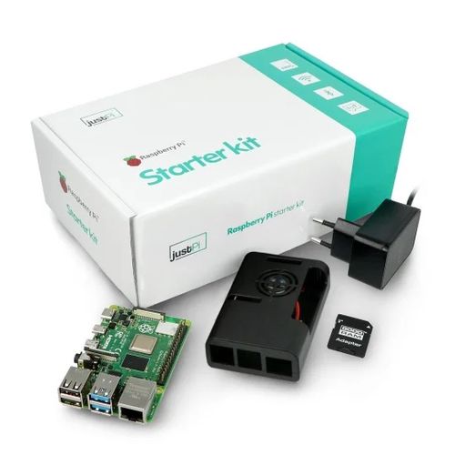 Стартовый набор с Raspberry Pi 4B WiFi 8GB RAM + 32GB microSD + аксессуары StarterKit-Pi4B-32GB 5904422372460