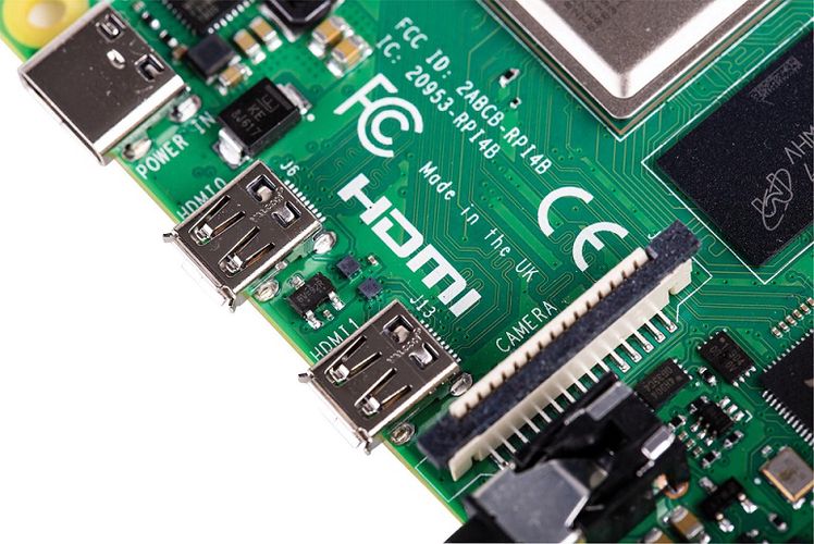 Miniarvuti RASPBERRY PI 4 mudel B, 4GB RAM RPI4-MODBP-4GB 765756931182