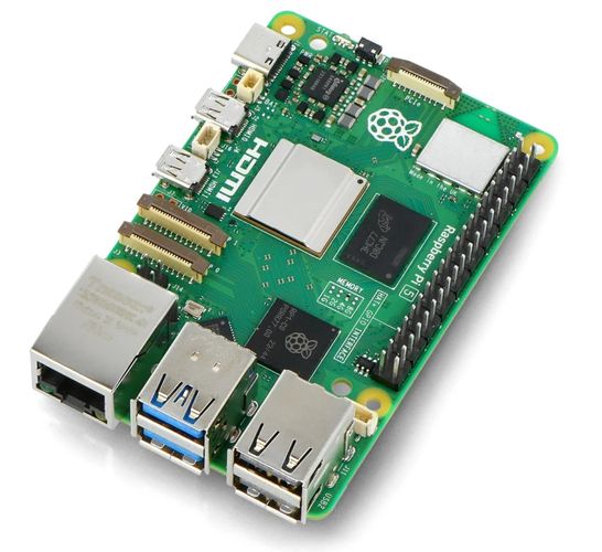 Одноплатный компьютер, Raspberry Pi 5 4GB RAM RPI5-4GB-SINGLE 5056561803319